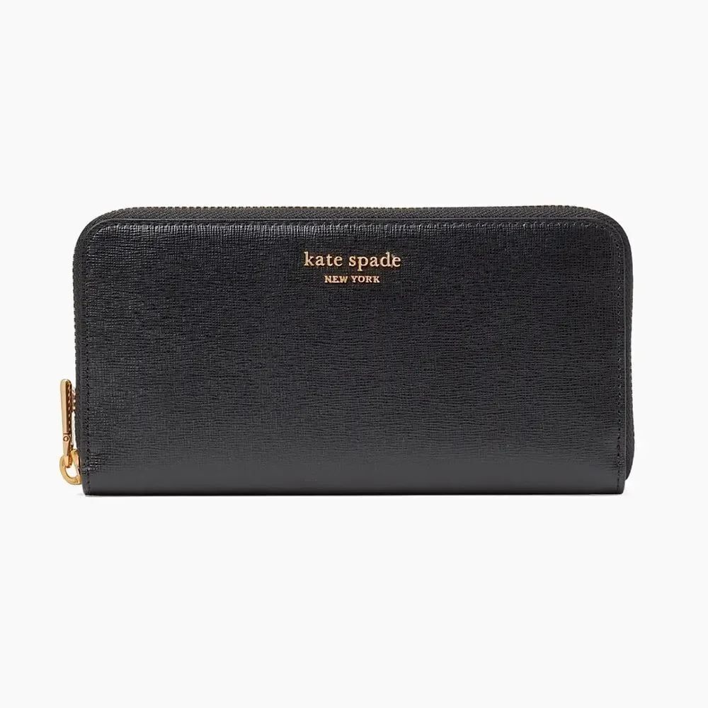 Kate Spade Large Continental Wallet Black
